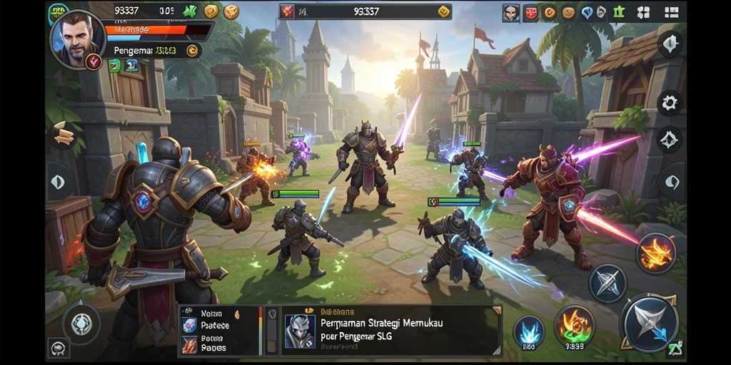 Gameplay intens dan strategis dalam 93337 yang menawan.