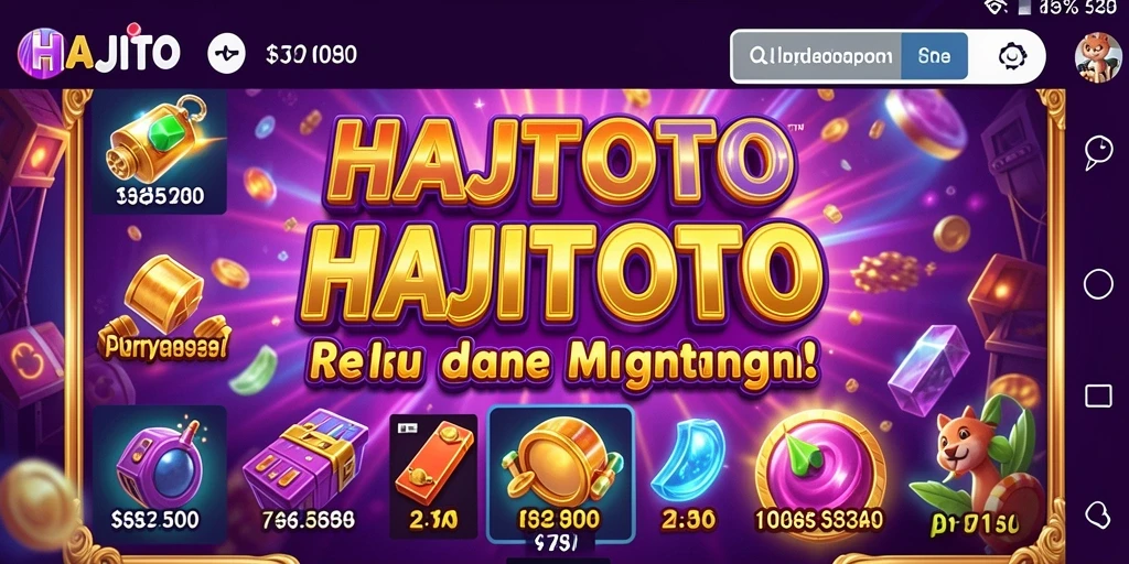 Screenshot gameplay HAJITOTO yang menampilkan putaran slot yang menarik.