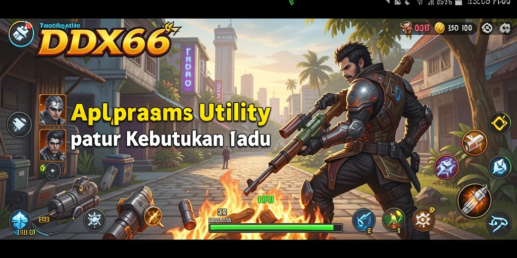 Tampilan antarmuka aplikasi IDX66 yang intuitif dan user-friendly.