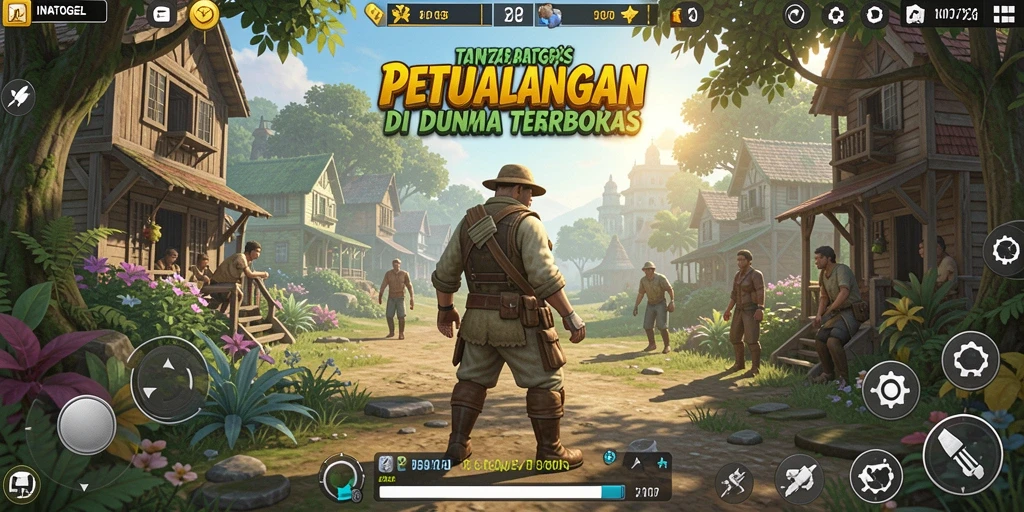 Gameplay seru di dunia terbuka INATOGEL.