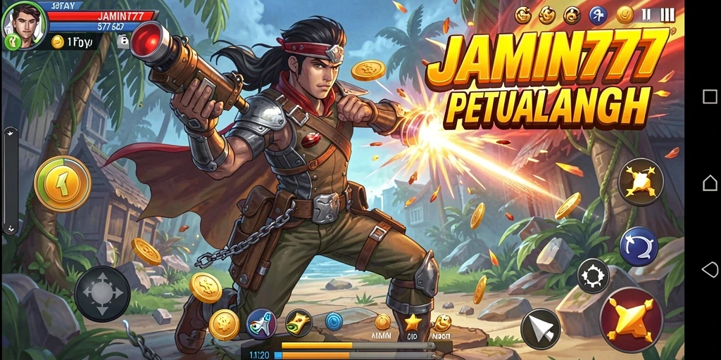 Gameplay menegangkan dengan aksi cepat dan tantangan yang seru.