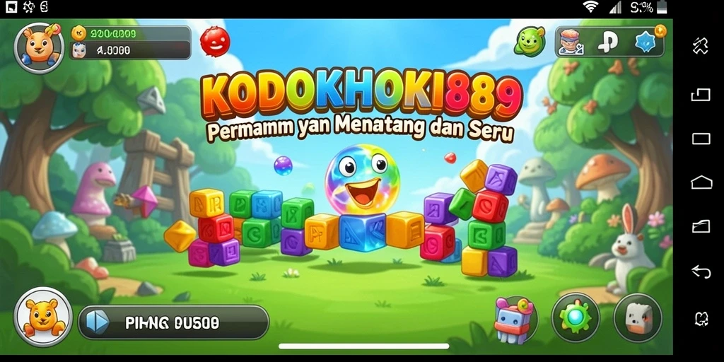 Tangkapan layar gameplay KODOKHOKI889 menunjukkan tantangan Puzzle yang menarik.