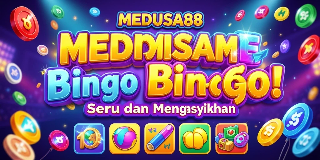 Screenshot gameplay MEDUSA88 yang menampilkan aksi seru permainan Bingo.