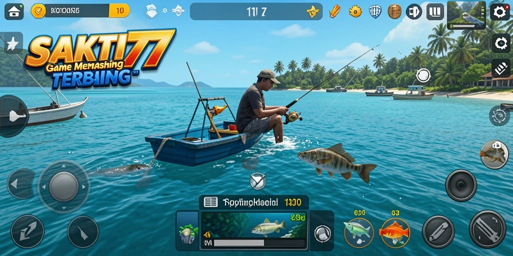 Gameplay SAKTI77 menampilkan pengalaman memancing yang mendebarkan.