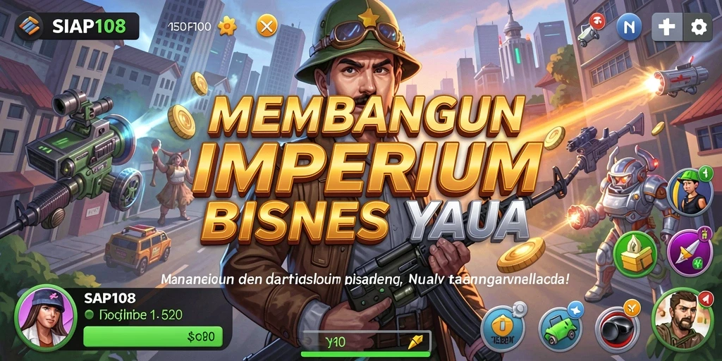Tampilan gameplay menarik di dalam game Tycoon SIAP108.