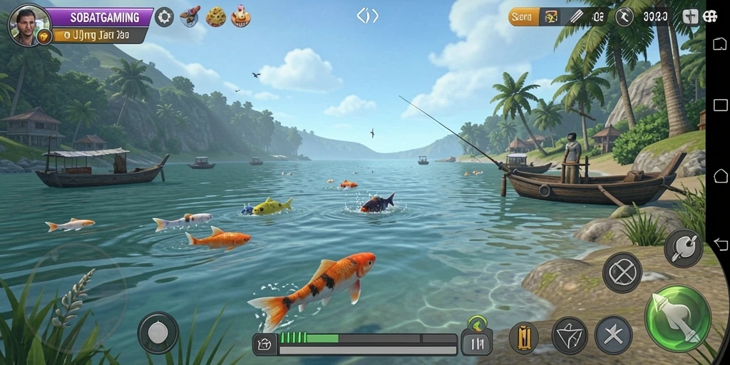 Tangkapan ikan yang besar dan beragam di SOBATGAMING.
